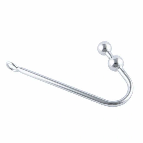 Pleasurable Balls Steel Two Hook 4417 Stainless Anal 1229